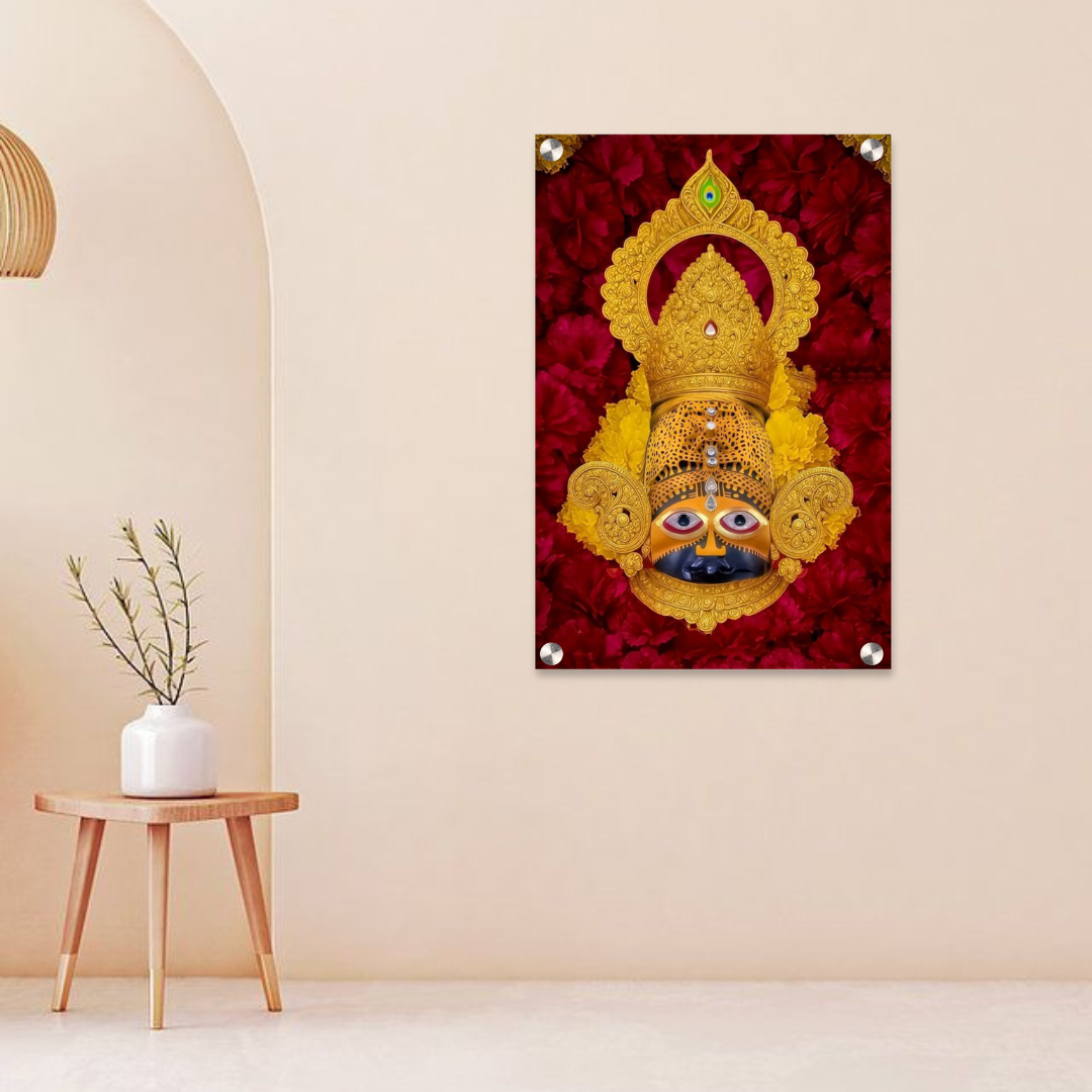 Maa Kali Divine Acrylic Wall Frame – 12x18 Inch | 5mm Premium Vastu Wall Décor