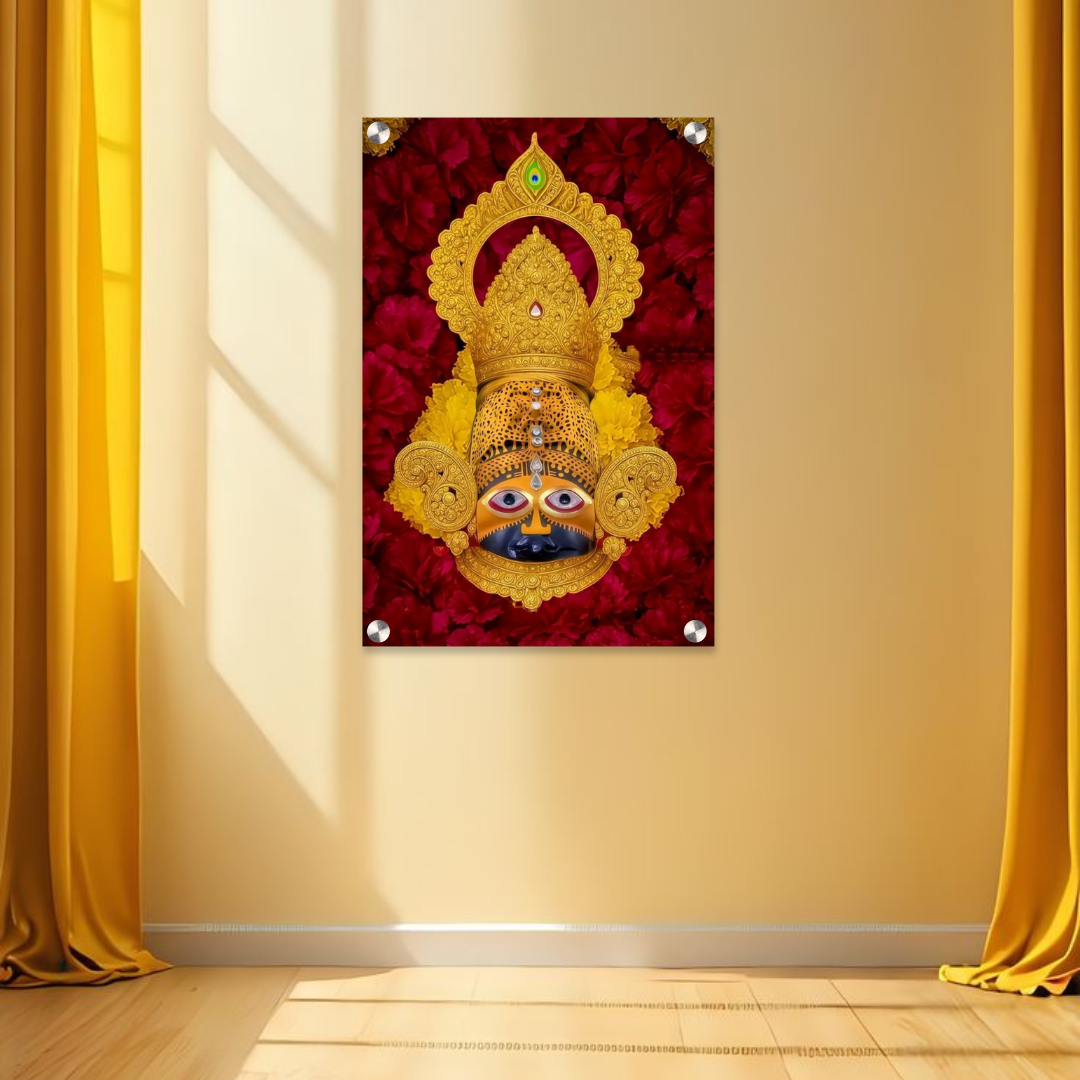 Maa Kali Divine Acrylic Wall Frame – 12x18 Inch | 5mm Premium Vastu Wall Décor