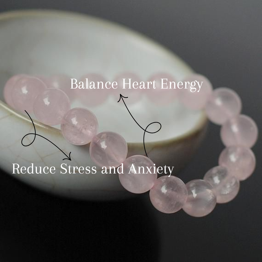 Rose Quartz Bracelet – For Love, Calm & Self-Healing