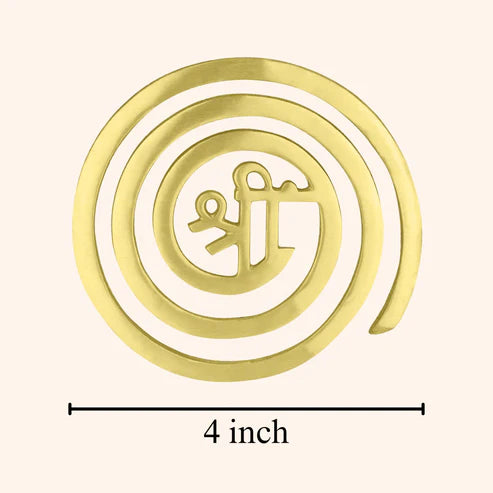 Brass Shree Helix – Vastu Remedy for Wealth, Prosperity & Positive Energy
