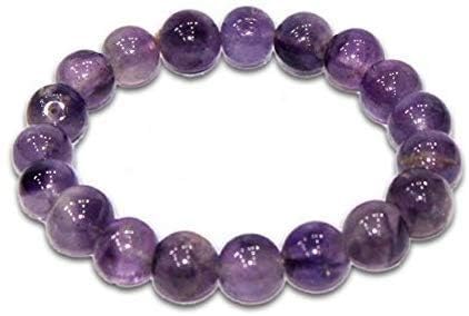 Harness the Power of Amethyst Bracelet– Certified for Purity & Energy | 8 mm |
