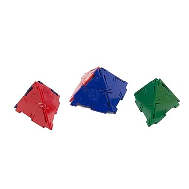 Multicolor Plastic Pyramid Set – Powerful Vastu Correction Tool