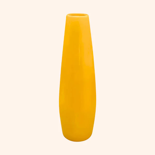 Big Yellow Vase | Vastu Decoration Item for Living Room & Office