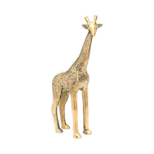π¦ Golden Giraffe Showpiece β Symbol of Vision, Growth & Balance (23 Γ 8 cm)