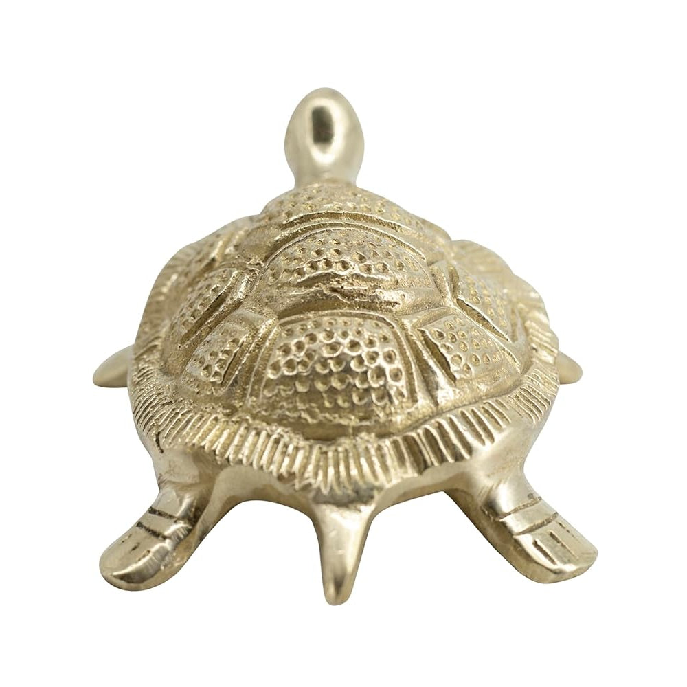 Golden Turtle – Vastu Symbol of Wealth, Health & Protection ( 6.5 cm-10 cm )