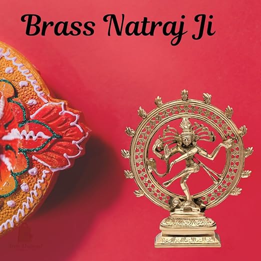 π₯ Natraj Ji Idol β Symbol of Cosmic Energy, Balance & Prosperity (21 Γ 9 cm)