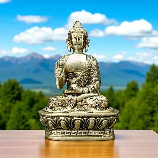 πΌ Buddha Ji Idol β Symbol of Peace, Positivity & Spiritual Harmony (19 Γ 12 cm)