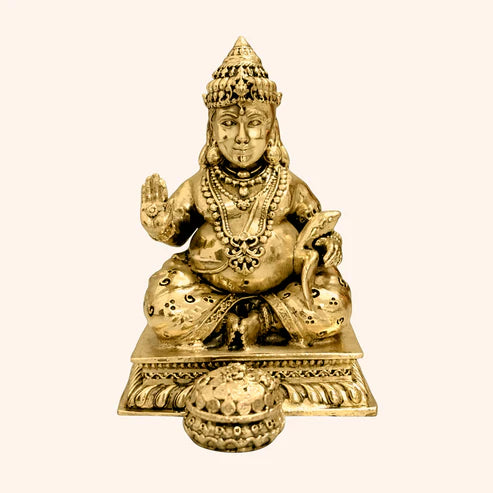Dhan Kuber Ji Idol – Lord of Wealth, Prosperity & Abundance