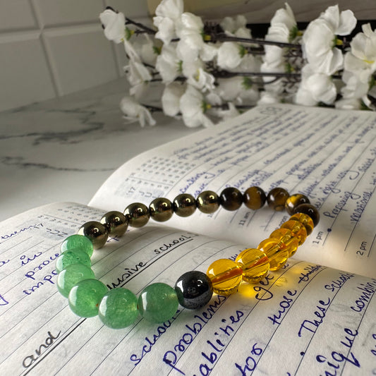 Dhan ka Maha Yog- Mixed crystal bracelet