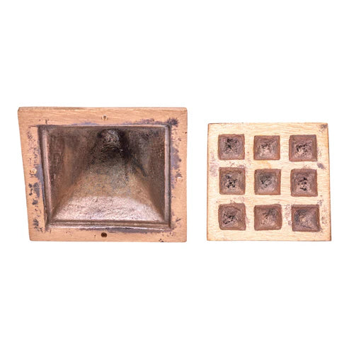 Metal Pyramid 2.5” (2 Layers) – Vastu & Feng Shui Energy Enhancer | Positive Energy, Protection & Harmony Tool