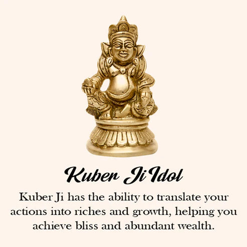π° Lord Kuber Ji Idol β God of Wealth, Fortune & Abundance