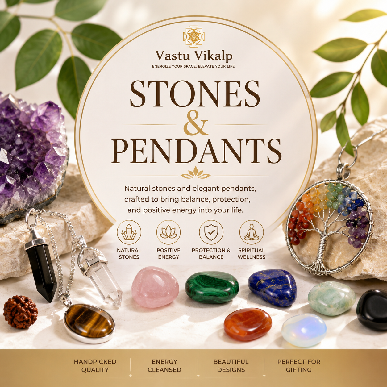 Stones And Pendants