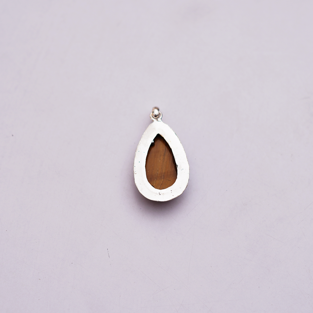 Natural Carnelian Stone Pendant long | लाल सुलेमानी पेंडेंट