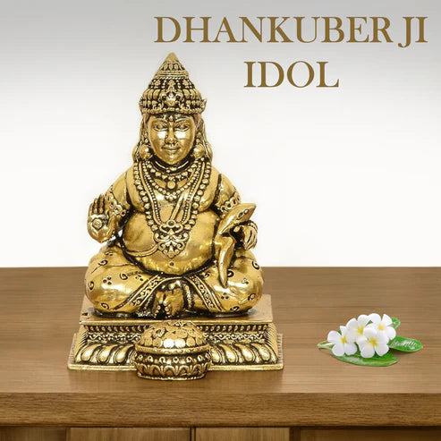 💰 Dhan Kuber Ji Idol – Lord of Wealth, Prosperity & Abundance