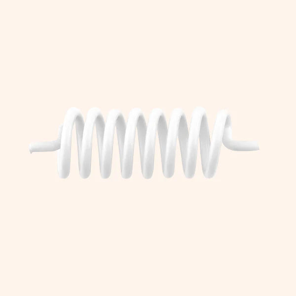 White Clockwise Spring | Vastu Remedy for Peace, Clarity & Positive Energy Flow