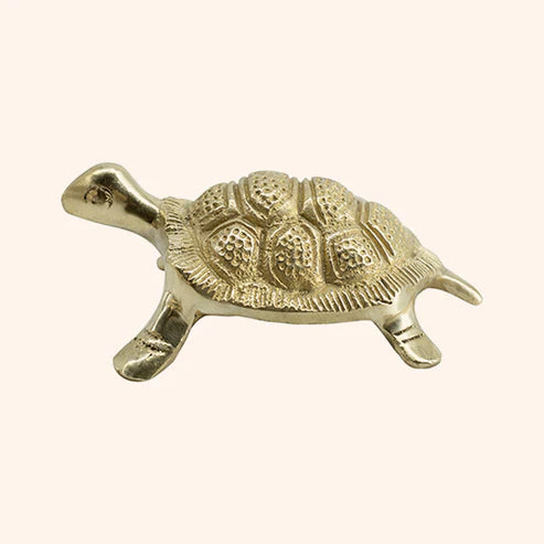 Golden Turtle – Vastu Symbol of Wealth, Health & Protection (  6.5 cm-10 cm )
