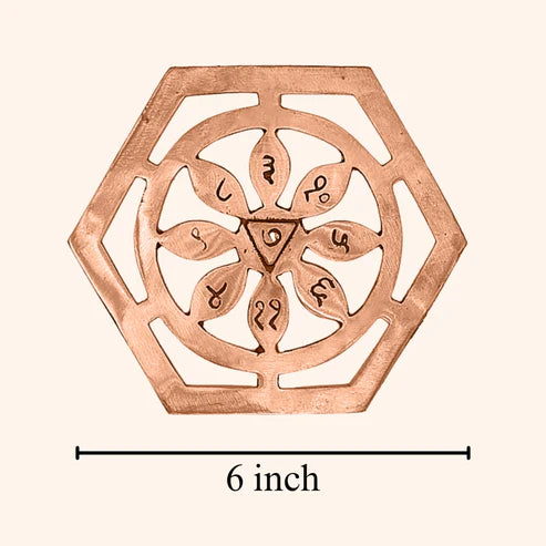 Copper Bhaum Yantra Helix – Remedy for Mars Dosha & Energy Balancing