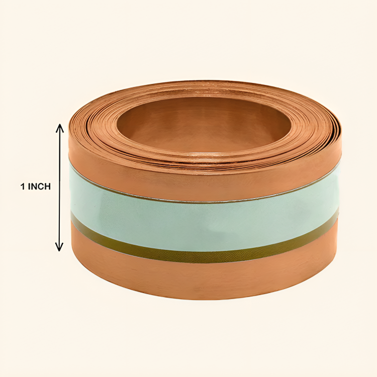 Vastu Vikalp 12 Feet 1 Inch Copper Strip – Pure Copper Energy Conductor for Vastu Remedies & Positivity