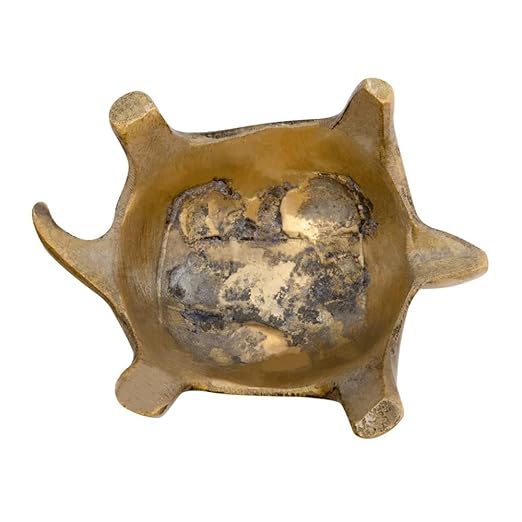 🐢 Golden Big Turtle Showpiece – Symbol of Stability, Wealth & Longevity