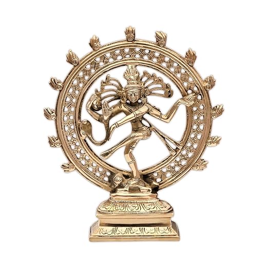 🔥 Natraj Ji Idol – Symbol of Cosmic Energy, Balance & Prosperity (21 × 9 cm)