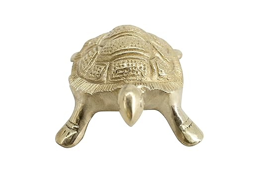 Golden Turtle – Vastu Symbol of Wealth, Health & Protection (  6.5 cm-10 cm )