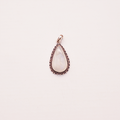 Natural Moonstone Teardrop Pendant — प्राकृतिक चंद्रकांत मणि पेंडेंट