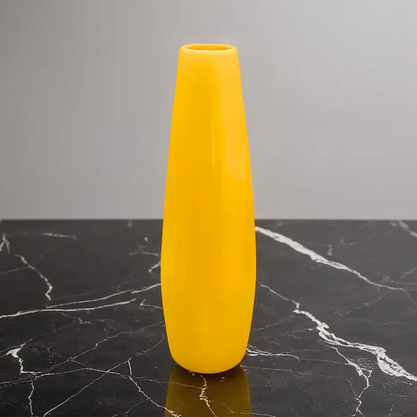 Big Yellow Vase | Vastu Decoration Item for Living Room & Office