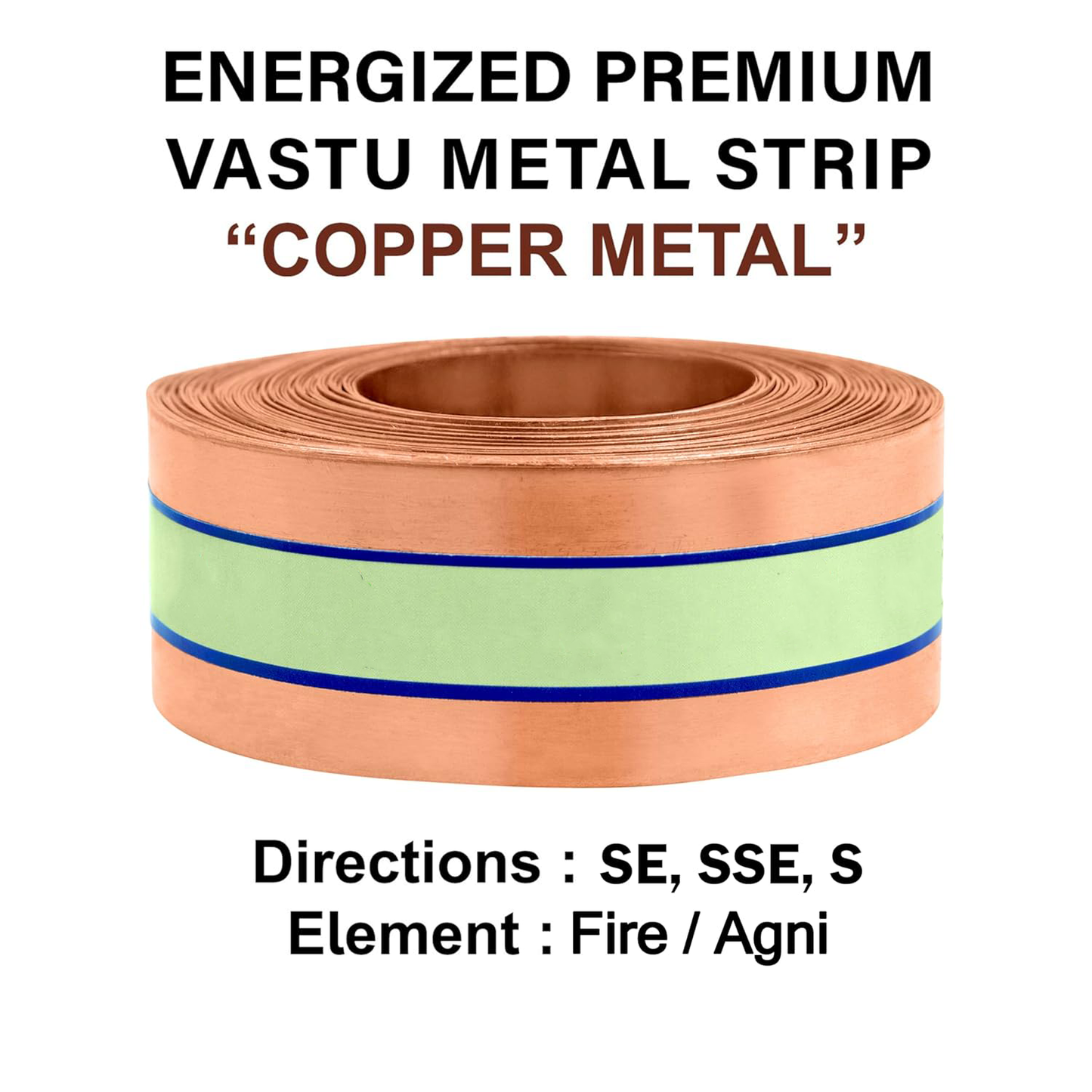 Vastu Metal Strips for Energy Correction & Protection
