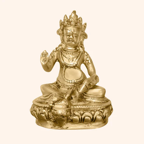 💰 Lord Kuber Ji Idol – God of Wealth, Fortune & Abundance