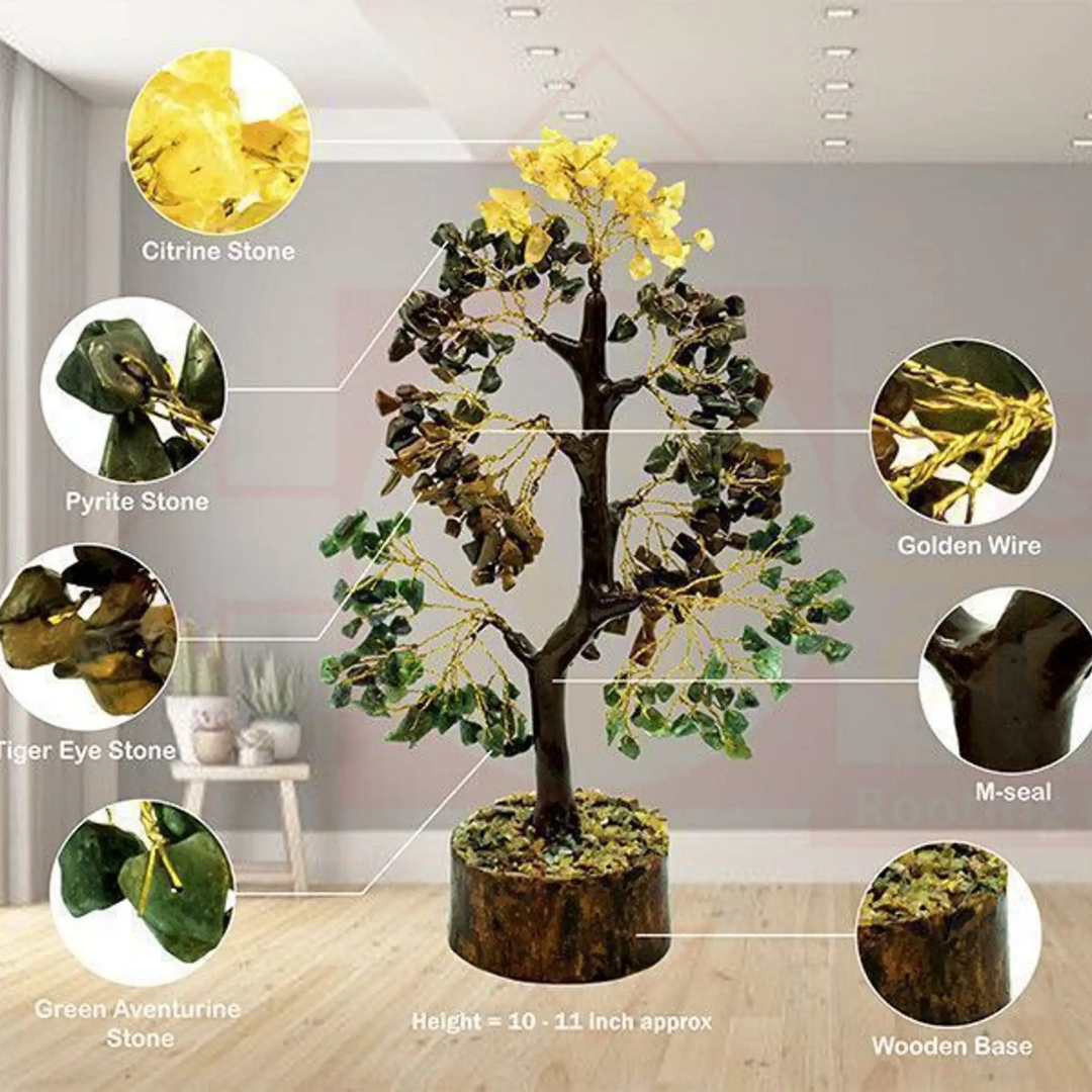 Money Magnet Crystal Tree