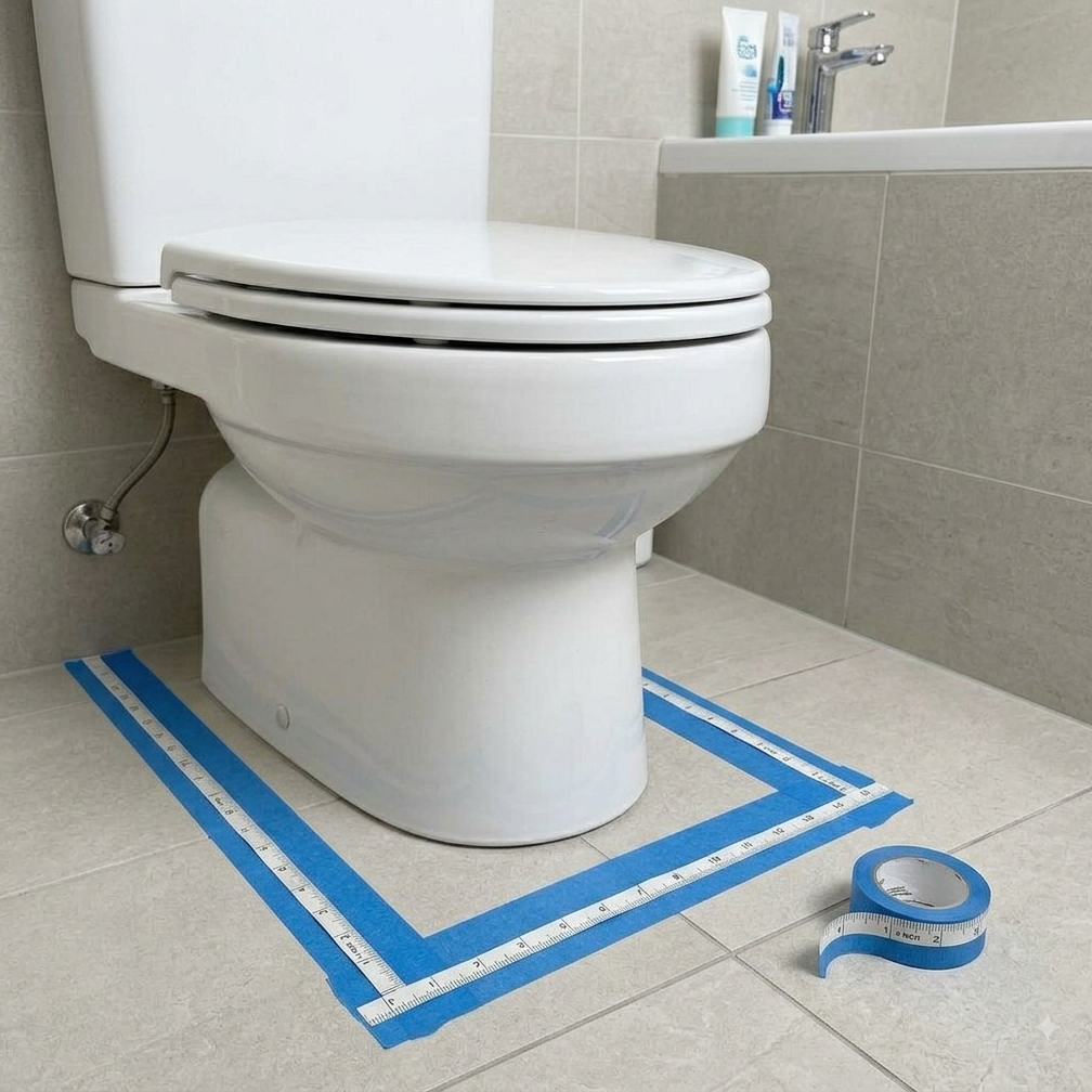 Blue Tape (4 inch - North Direction)
