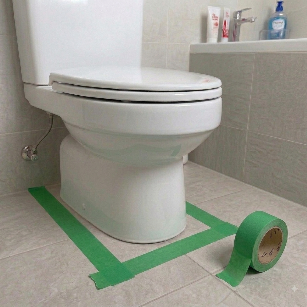 Green Tape (4 Inch - East Direction)