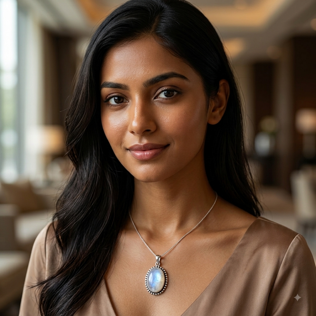 Moonstone Pendant | चंद्रमणि पेंडेंट