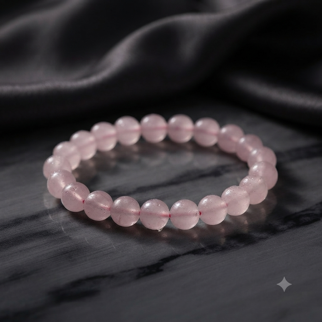 Rose Quartz Bracelet - Increase Positivity | Help In Healing