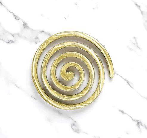 Brass Plain Helix – Vastu Remedy for Energy Balance & Protection