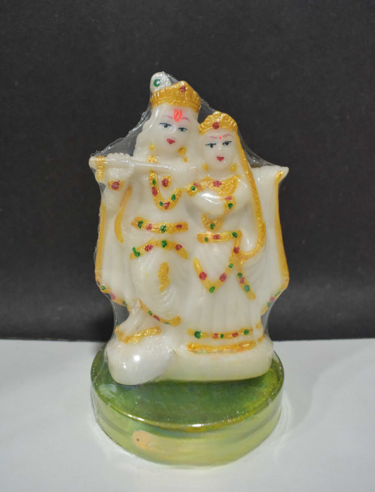 🌸✨ Divine Radha Krishna Idol – Symbol of Eternal Love & Harmony (5 inch)✨🌸