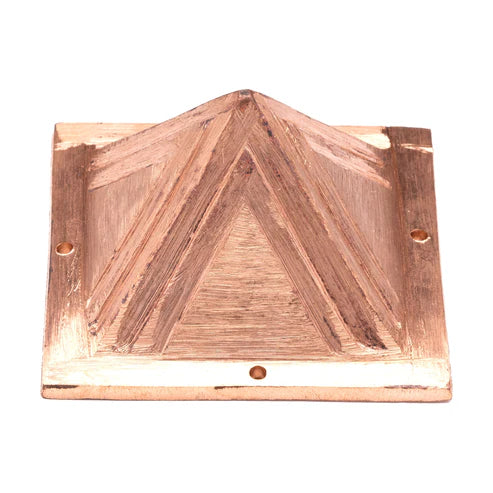 Metal Pyramid 2.5” (2 Layers) – Vastu & Feng Shui Energy Enhancer | Positive Energy, Protection & Harmony Tool