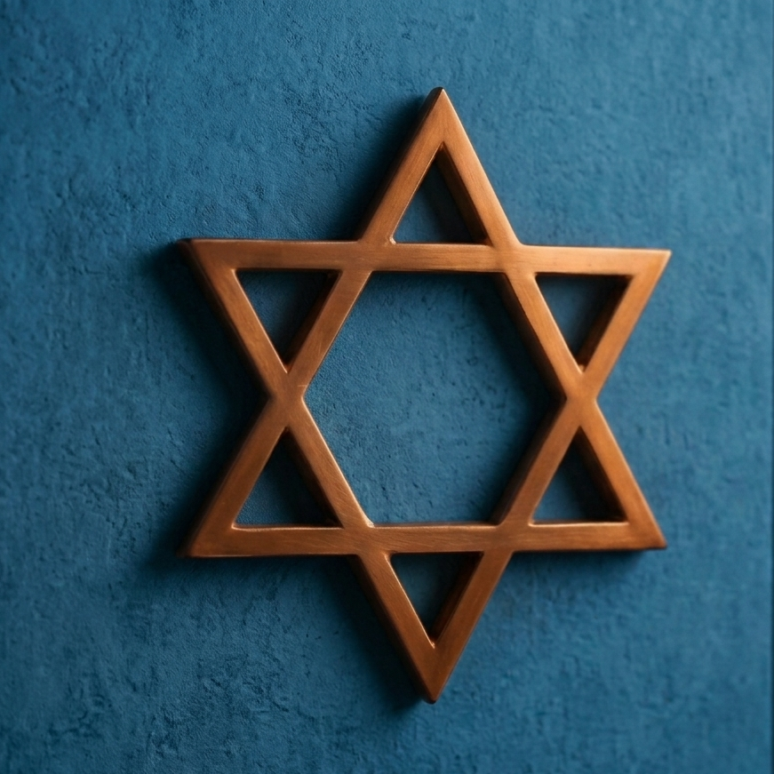 Copper 4 Inch Star