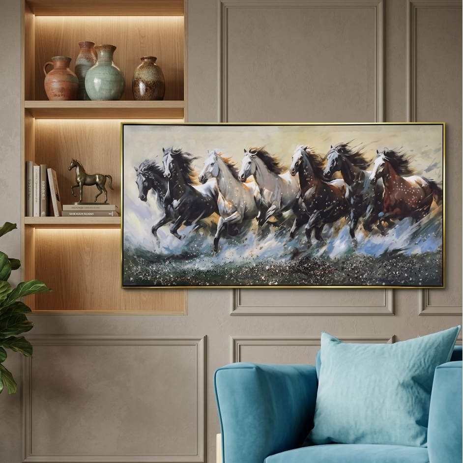7 Horse Frame