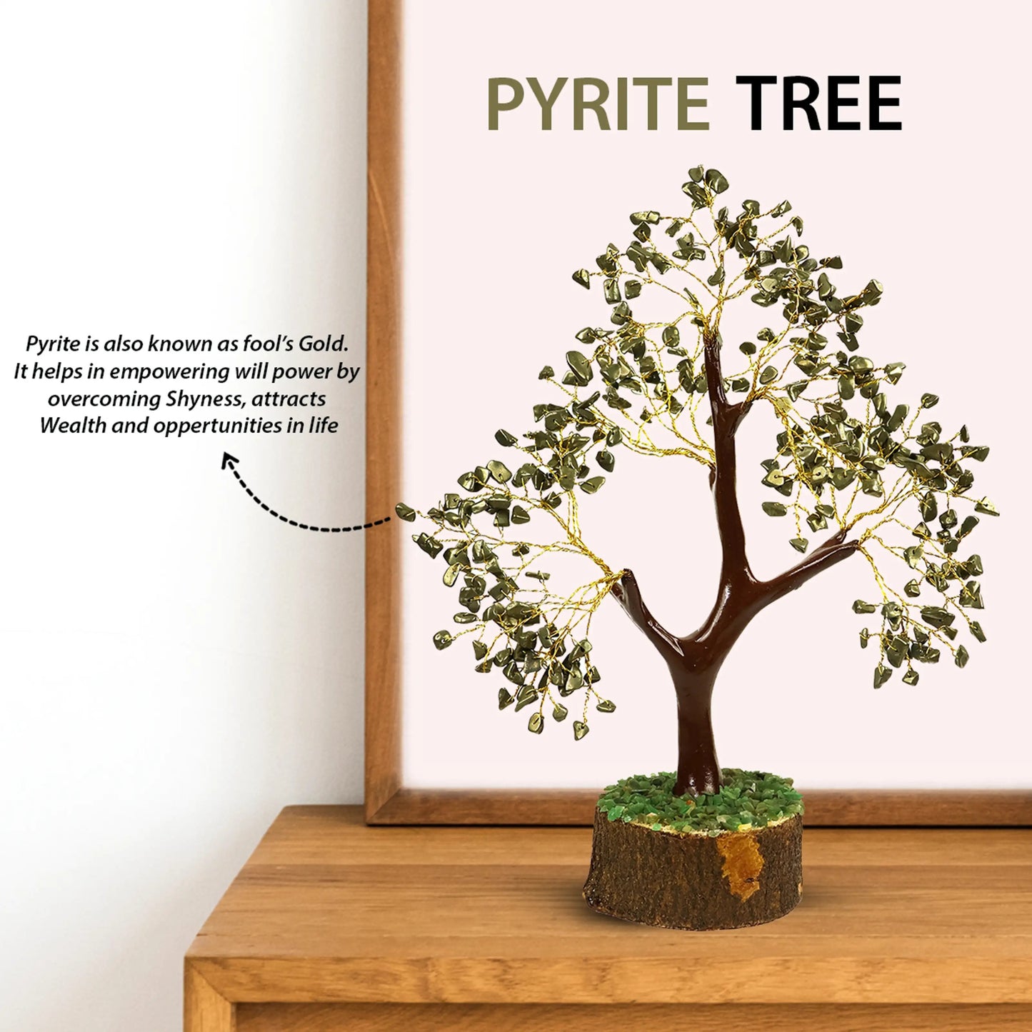 Pyrite Crystal Tree
