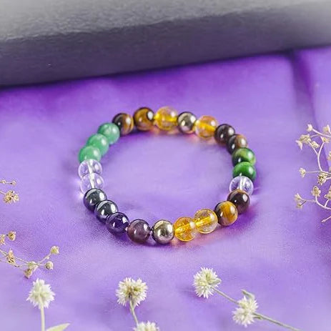 Dhan Samridhi Yog Mixed crystal bracelet