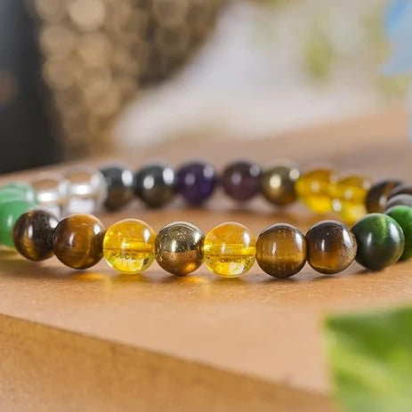 Dhan Samridhi Yog Mixed crystal bracelet