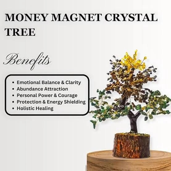 Money Magnet Crystal Tree